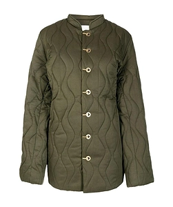 Wave-Quilted Liner Coat