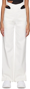 Y-Front Buckle Straight Casual Pants