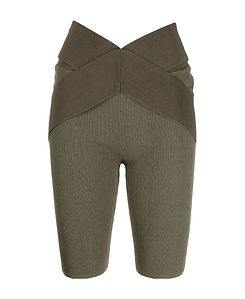 X Knee-Length Biker Shorts