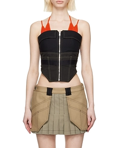 Workwear Zip-Up Corset