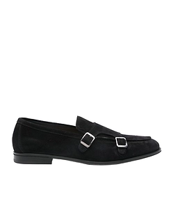Doucal's Double Buckle Monk Shoes