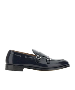 Doucal's Double Buckle Flat Shoes