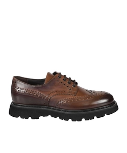 Doucal's Embossed Lace-Up Shoes