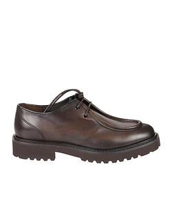 Doucal's Two-Hole Round-Toe Lace-Up Shoes