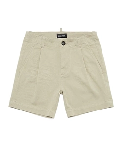 Dsquared2 Kids Button Detailed Logo Patch Shorts