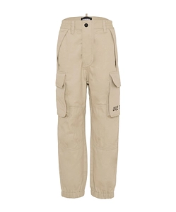 Dsquared2 Kids Logo Printed Tapered Cargo Trousers
