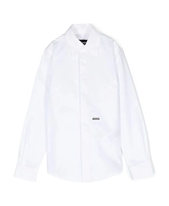 Dsquared2 Kids Plain Button-Up Shirt