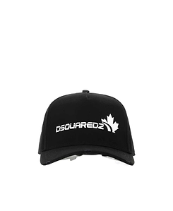 Dsquared2 Logo-Detailed Distressed Baseball Cap