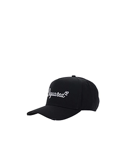 Dsquared2 Logo Embroidered Baseball Cap