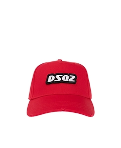 Dsquared2 Logo Embroidered Curved Peak Cap