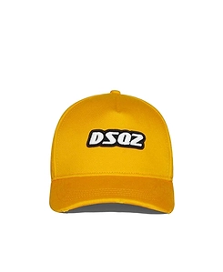 Dsquared2 Logo-Embroidered Distressed Baseball Cap