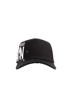Dsquared2 Logo Printed Baseball Cap