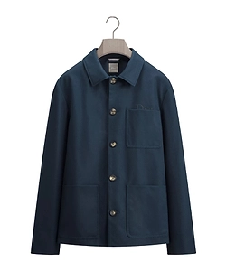Dior Homme Logo Embroidered Work Jacket