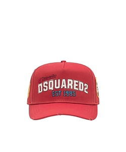 Dsquared2 Logo Printed Baseball Cap