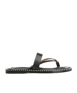 Dries Van Noten Contrast-Stitch Flip-Flops