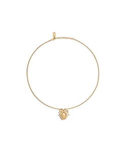Dior Oval Pendant Necklace
