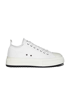 Dsquared2 Round Toe Lace-Up Sneakers