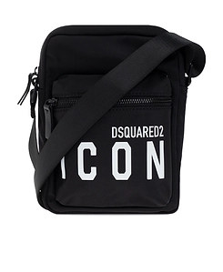 Dsquared2 Slogan Printed Messenger Bag