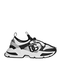 Dolce & Gabbana Kids Dg Logo Mesh Airmaster Sneakers