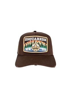 Embroidered-Patch Baseball Cap