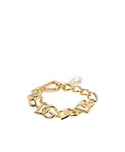Dolce & Gabbana Logo-Embellished Chain Bracelet