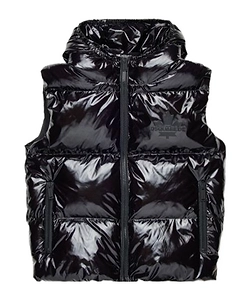 Dsquared2 Kids Glossy Hooded Padded Gilet