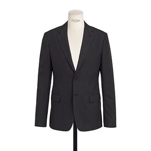 Long-Sleeved Suit Jacket