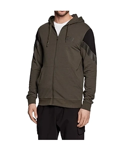 Logo Hooded Casual Coat