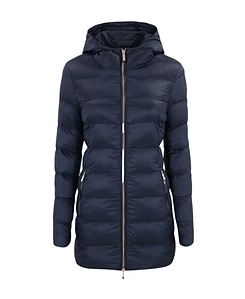 Logo Hooded Down Jacket