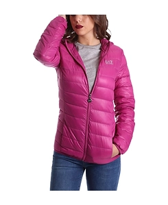 Logo Hooded Down Jacket