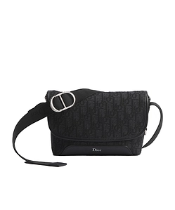 Mini Dior Jett Messenger Bag With Flap