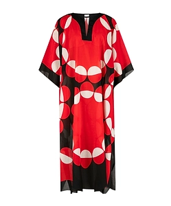 Dries Van Noten Cartland Geometric Kaftan
