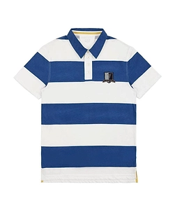Logo Patch Polo Shirt