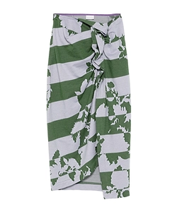 Printed Midi Skirt