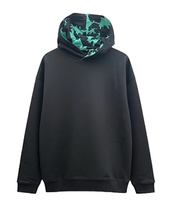 Floral-Print Hoodie