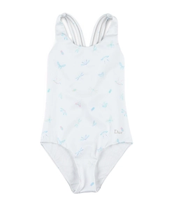 Patterned One-Piece Swimsuit