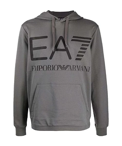 Logo-Print Pullover Hoodie