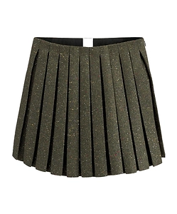 Pleated Miniskirt