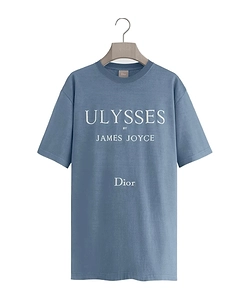 T-Shirt With Book Cover Embroidery, Relaxed Fit