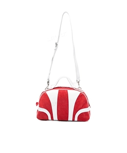 Striped Design Shoulder Bag
