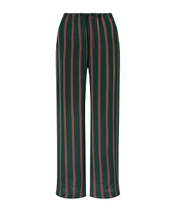 Striped Wide-Leg Casual Pants