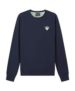 Logo Sweater With Round Neck And Long Sleeves