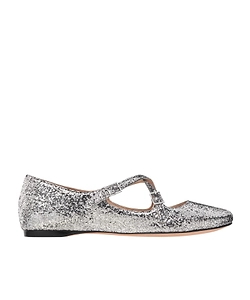 Dior Glitter Mary Jane Ballet Flats
