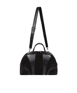 Suede Duffle Bag