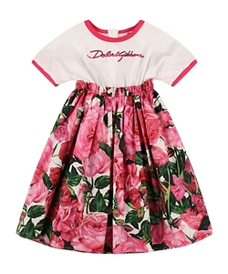 Embroidery Zipper Dress