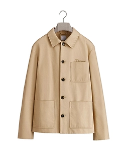 Workwear Jacket With Dior Embroidery