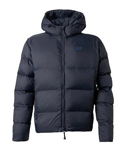 Long-Sleeved Hooded Cotton Jacket