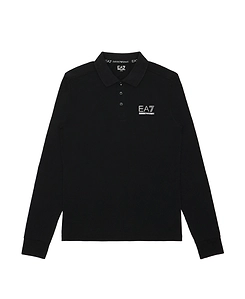 Polo Shirt With Logo Pattern