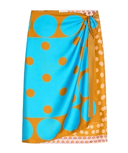 Dries Van Noten Long Wrap Scarf-Skirt