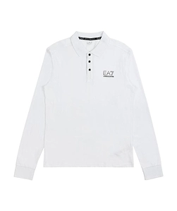 Polo Shirt With Logo Pattern
